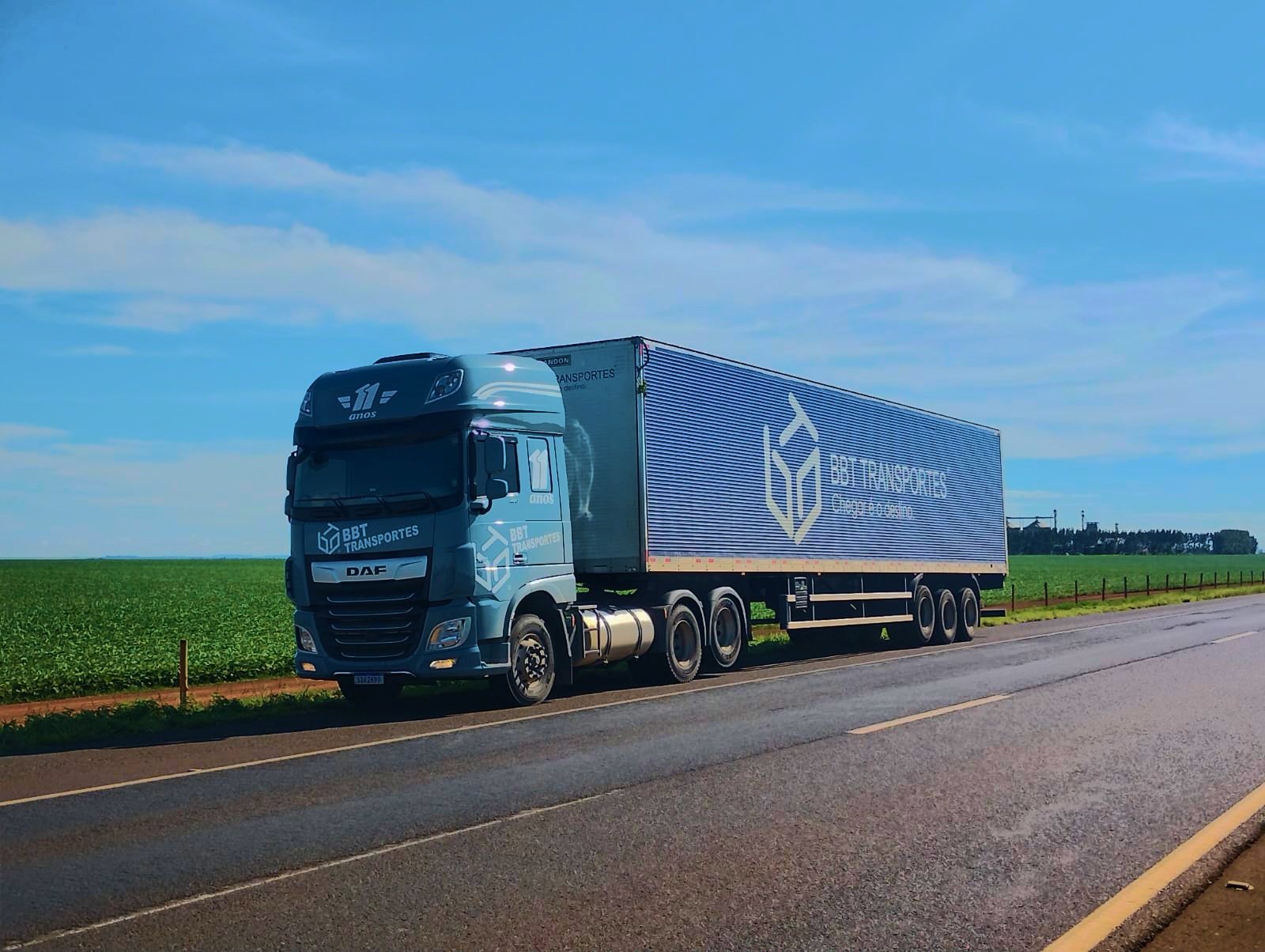 Transporte de Goiás para Tocantins com caminhão da BBT Transportes