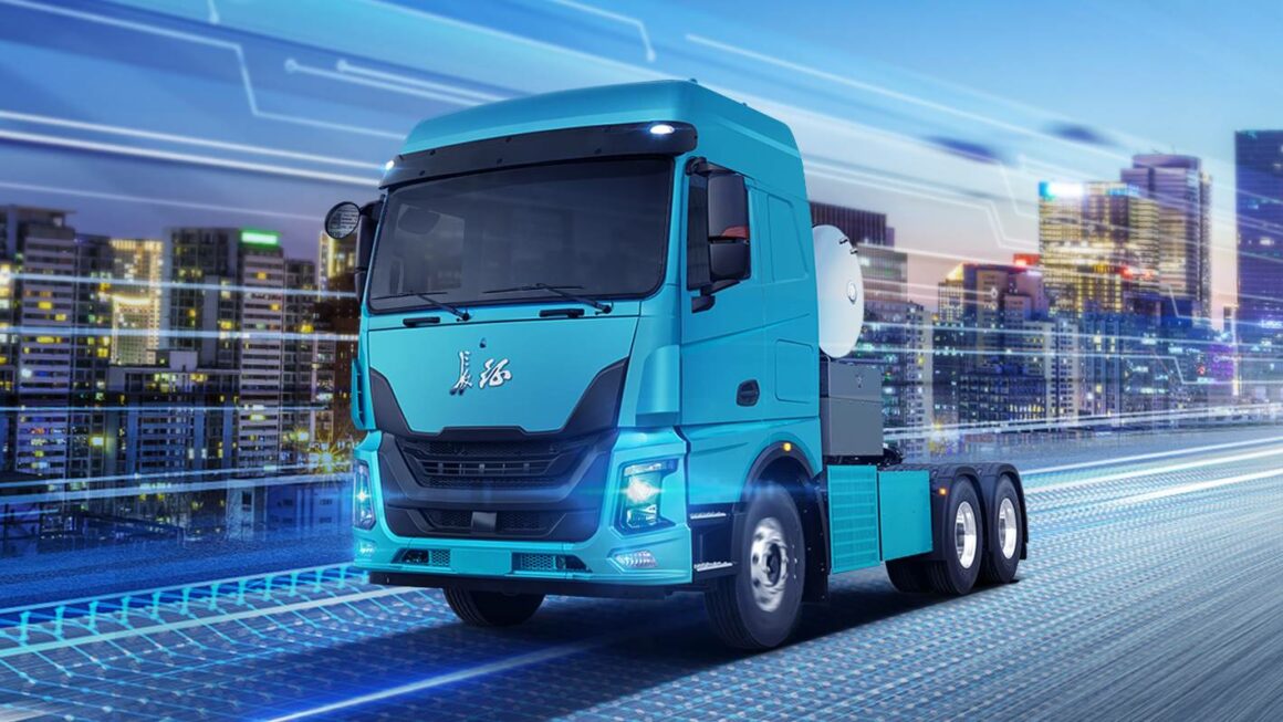 Como funciona um caminhão movido a célula de hidrogênio