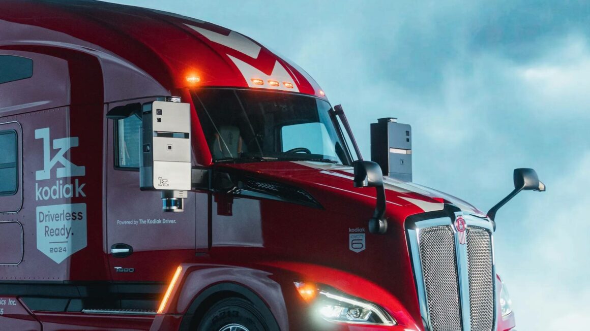 Kit transforma caminhão comum em autônomo