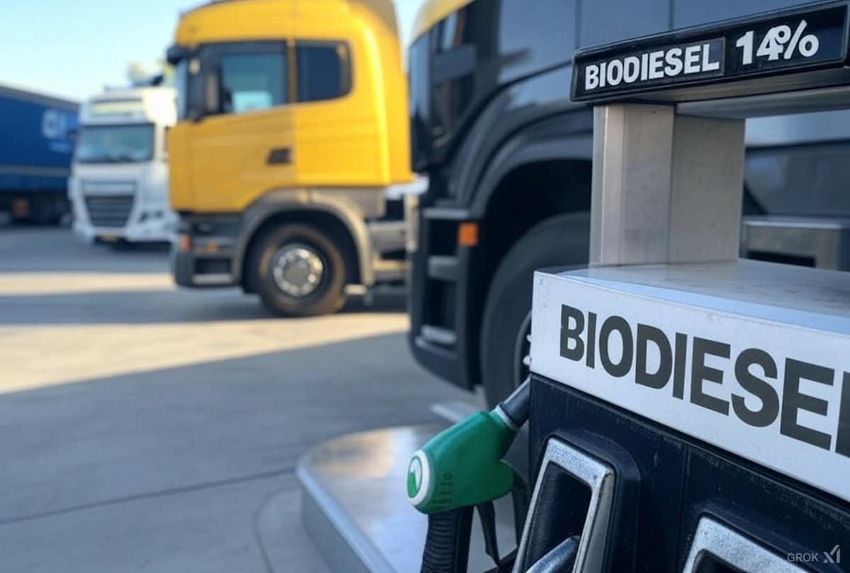 Para associação, elevar biodiesel no diesel seria forma de evitar aumento de valor causado pela guerra no Irã