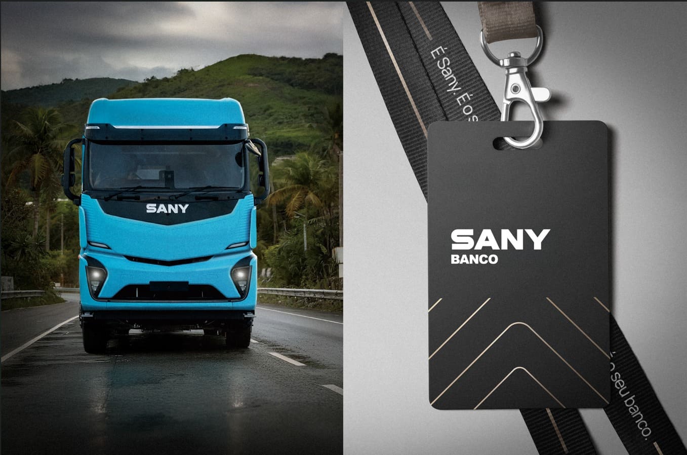 Sany lança caminhões a diesel e elétricos no Brasil