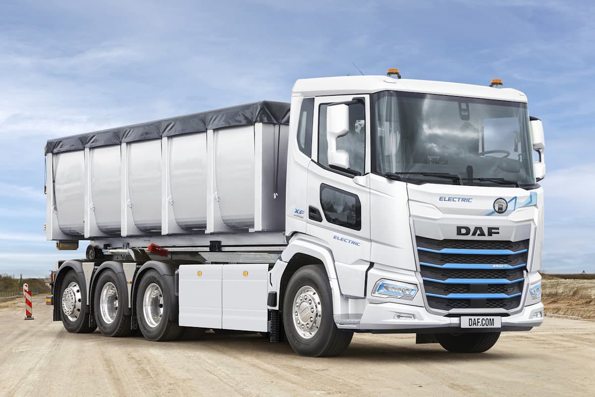 DAF lança modelos vocacionais totalmente elétricos