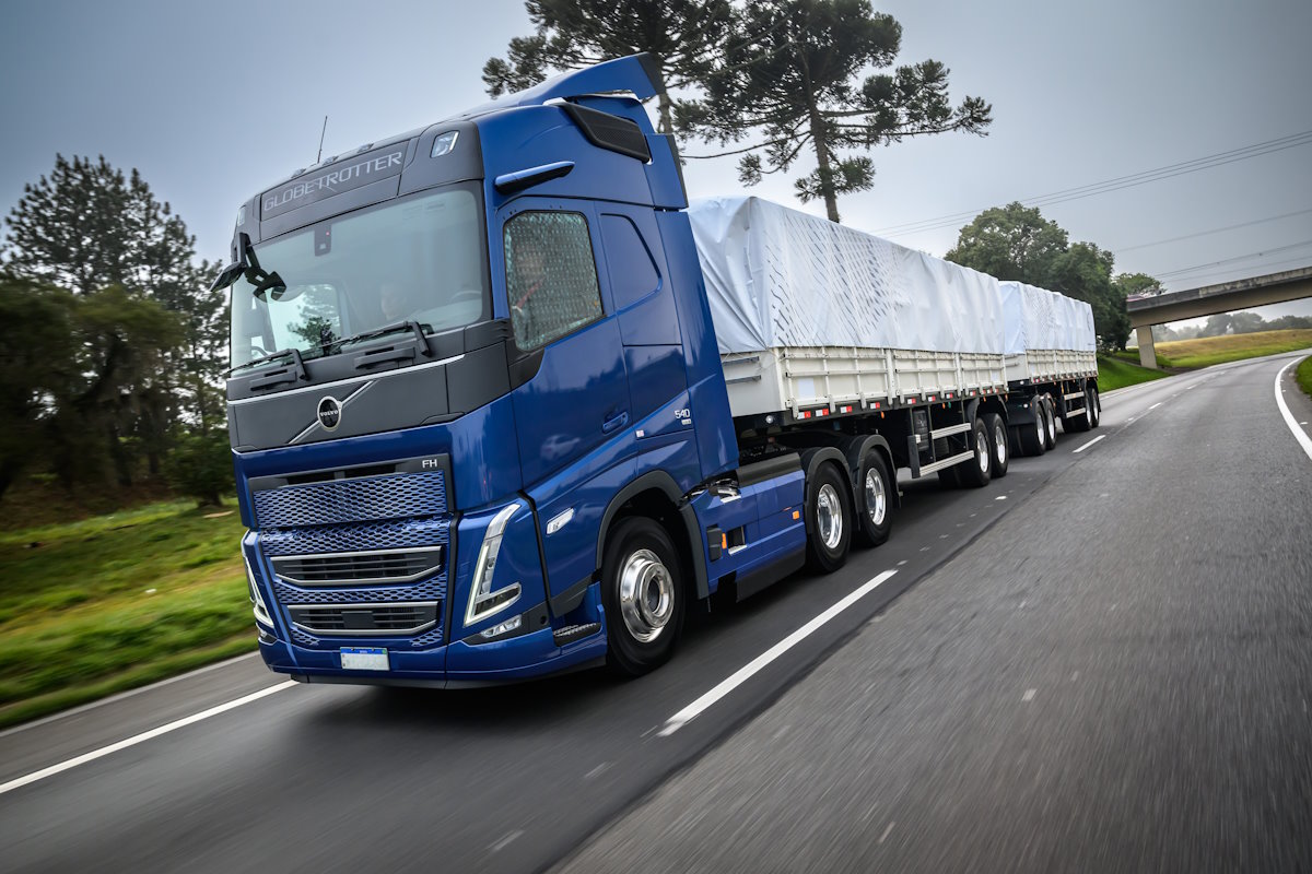 Volvo FH 540 é o caminhão pesado mais vendido do Brasil pela 7ª vez consecutiva