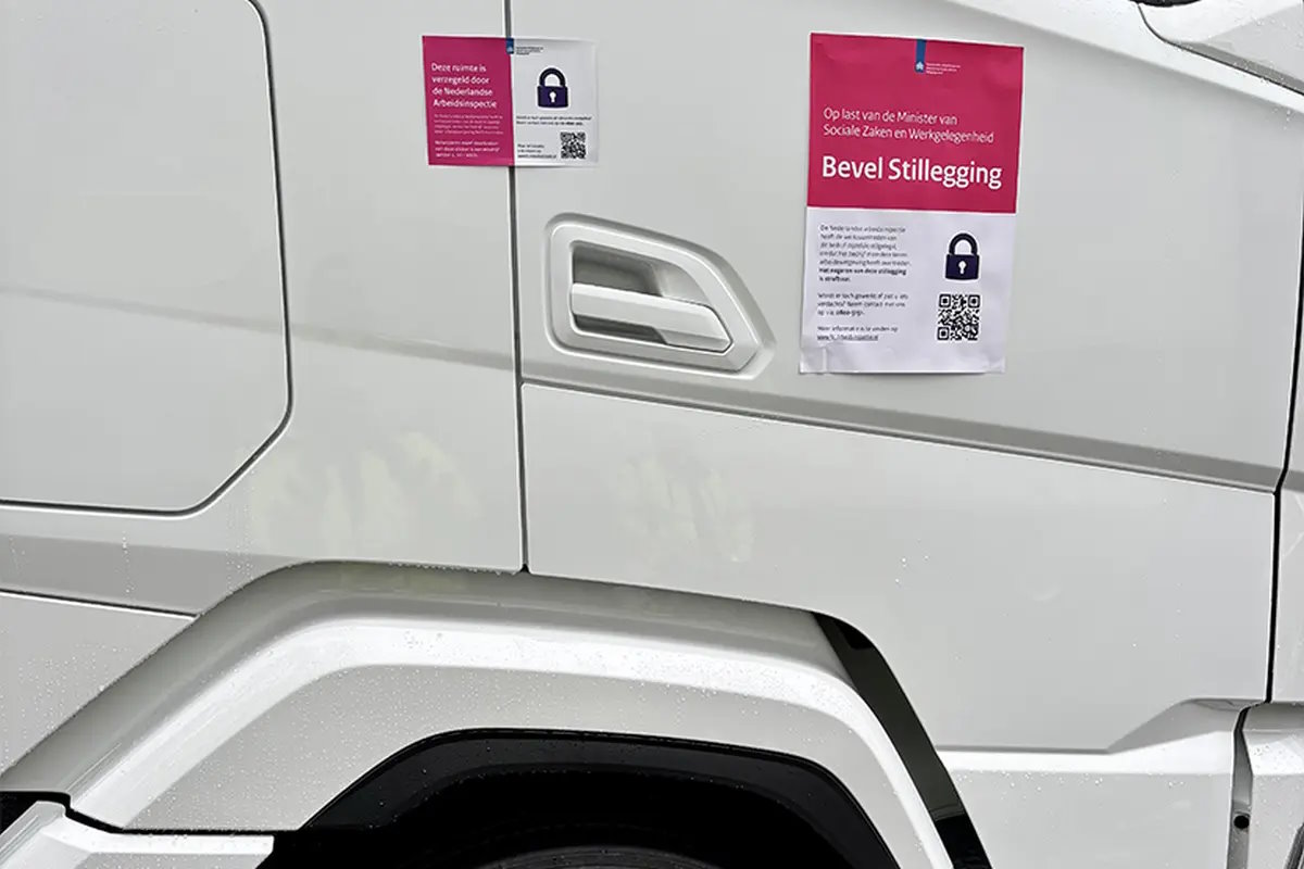 Transportadora da Holanda é fechada por descumprimento de normas trabalhistas