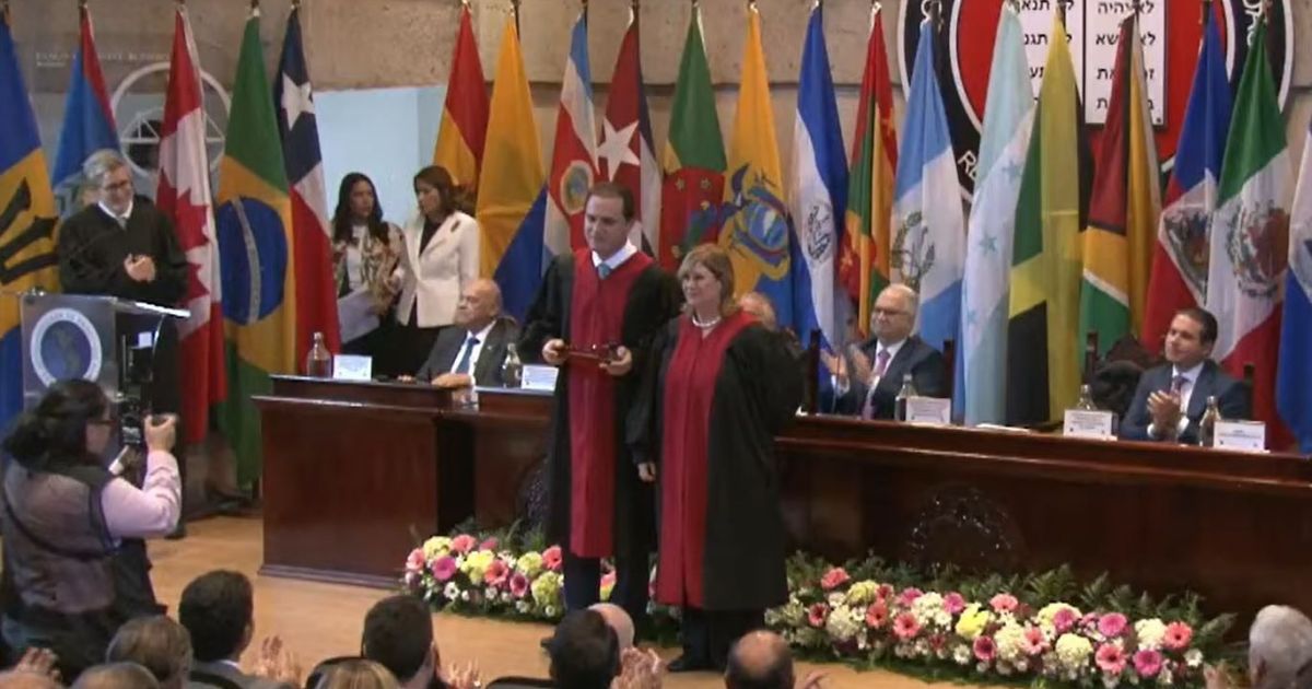 Rodrigo Mudrovitsch toma posse como presidente da Corte Interamericana