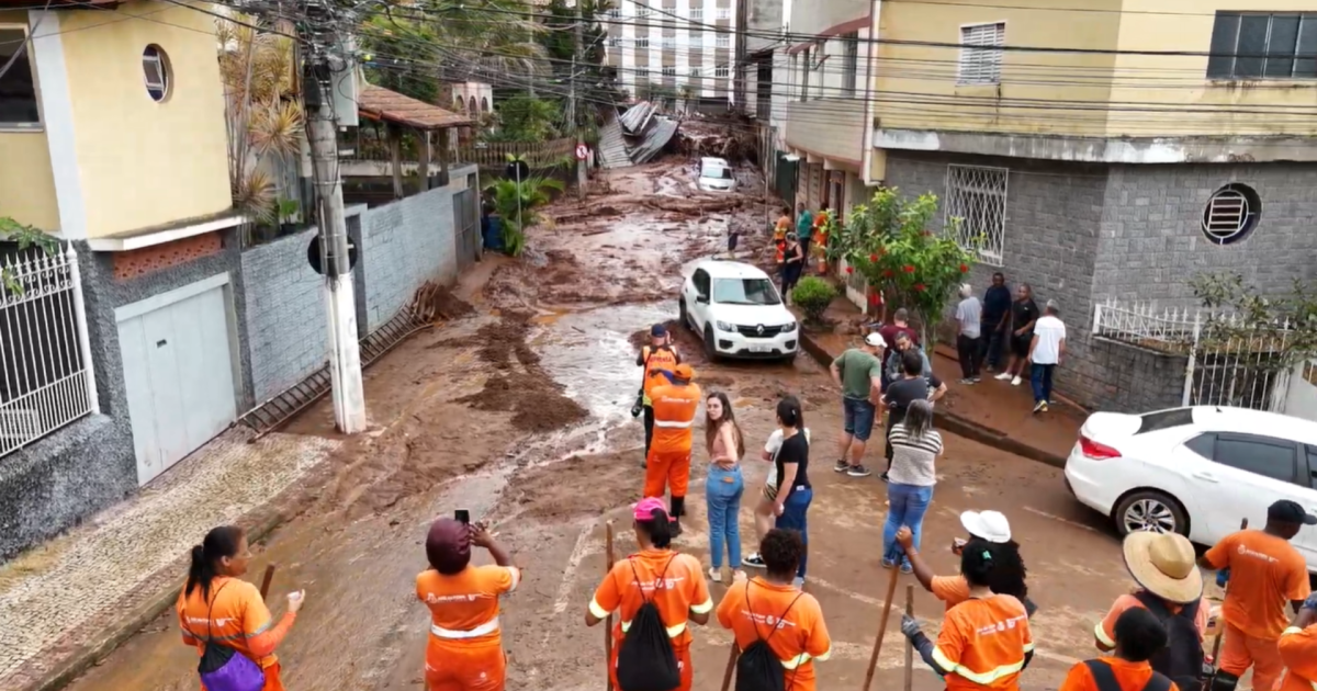 Juiz de Fora teve quase o triplo da chuva prevista para o mês