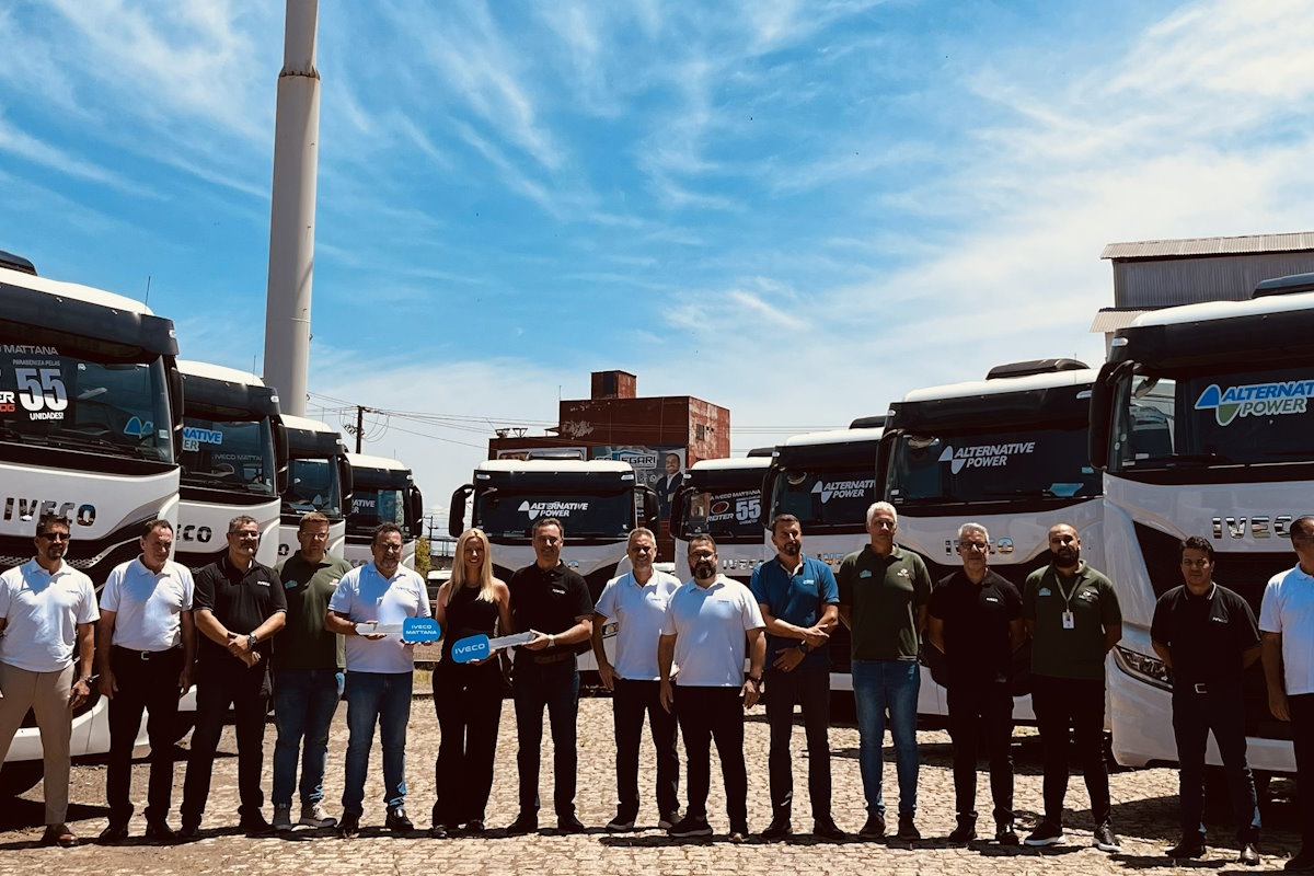 Reiter Log investe em frota de caminhões Iveco S-Way, incluindo modelos a gás