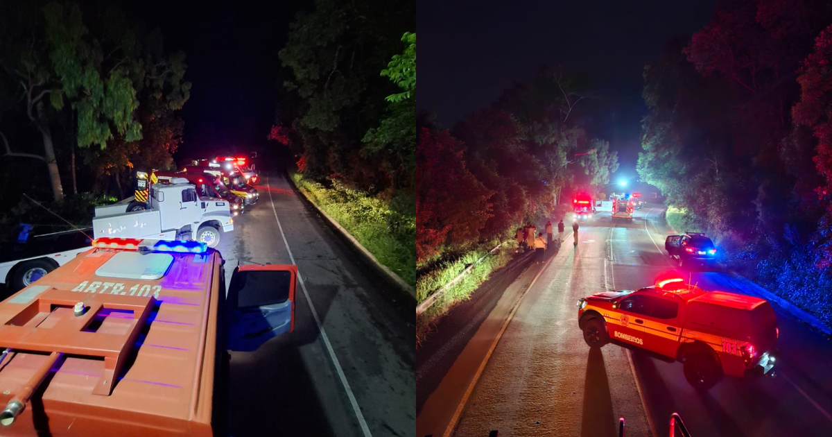 Acidente de ônibus deixa três mortos e mais de dez feridos em SC