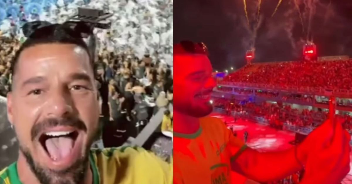 “A vida muda depois de um bom Carnaval”, diz Ricky Martin ao curtir festa