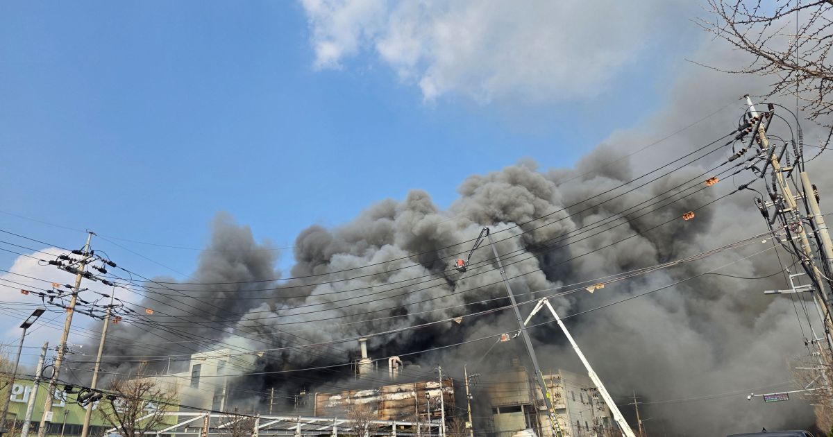 Incêndio em fábrica de autopeças deixa ao menos 10 mortos na Coreia do Sul