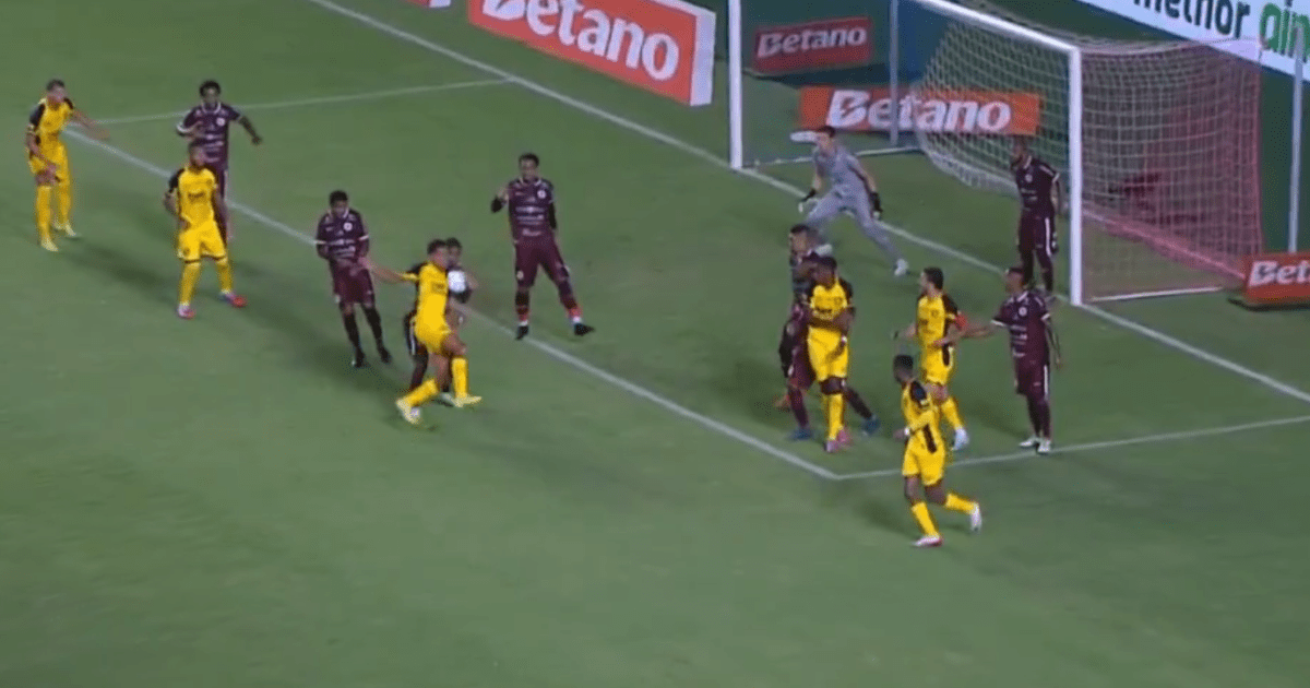 Foi pênalti? Sem VAR, Sport questiona lance em jogo contra a Desportiva-ES