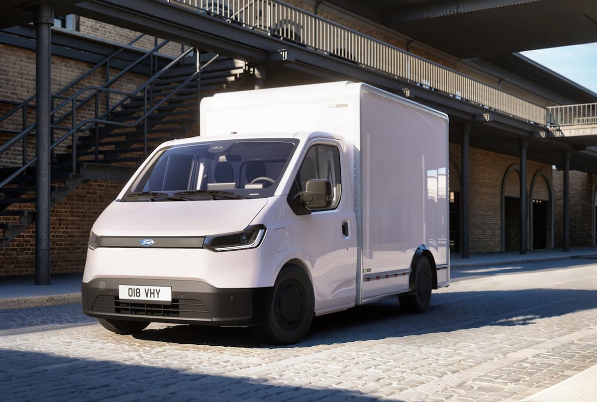 Ford apresenta a nova van elétrica Transit City na Europa