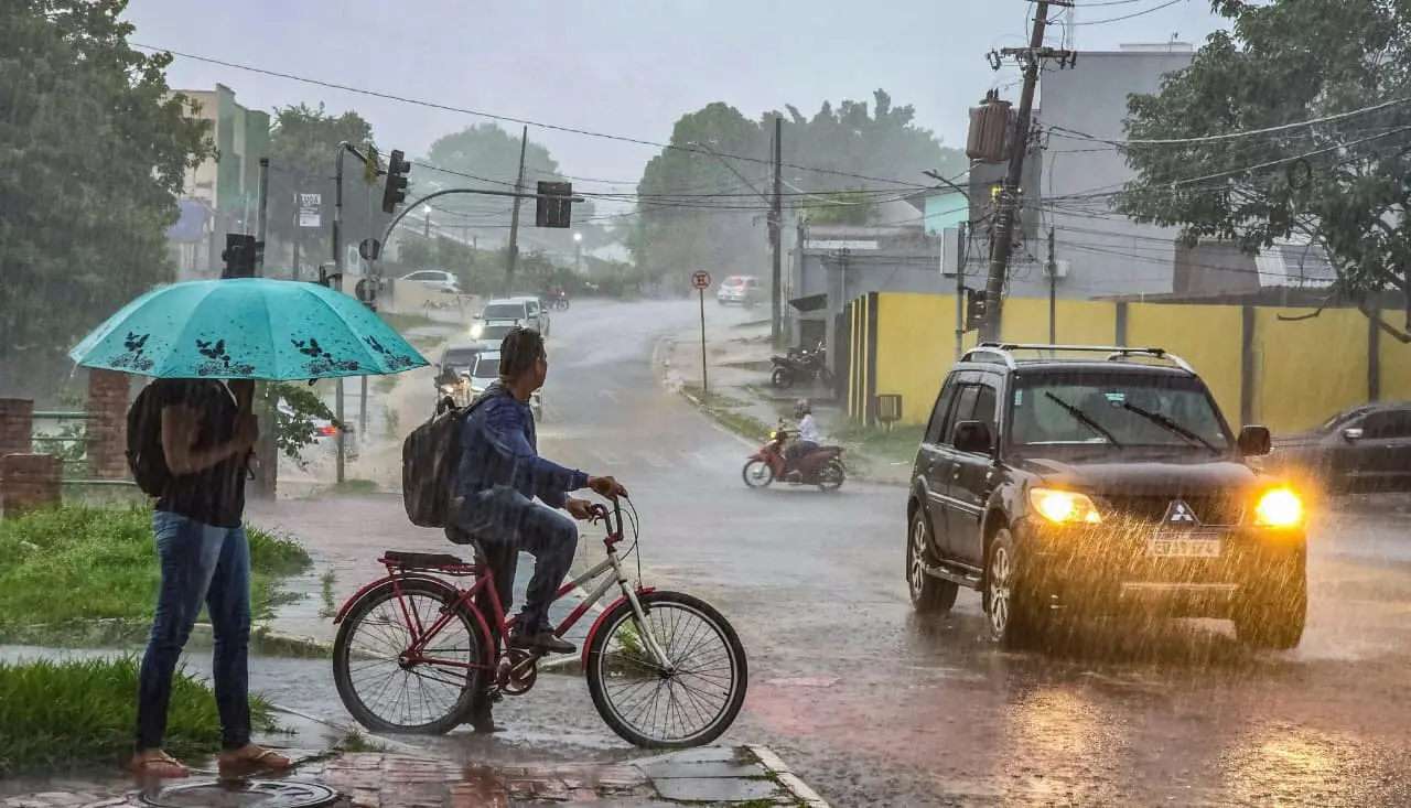 Segunda-feira será de tempo instável e chuvas pontuais no Acre