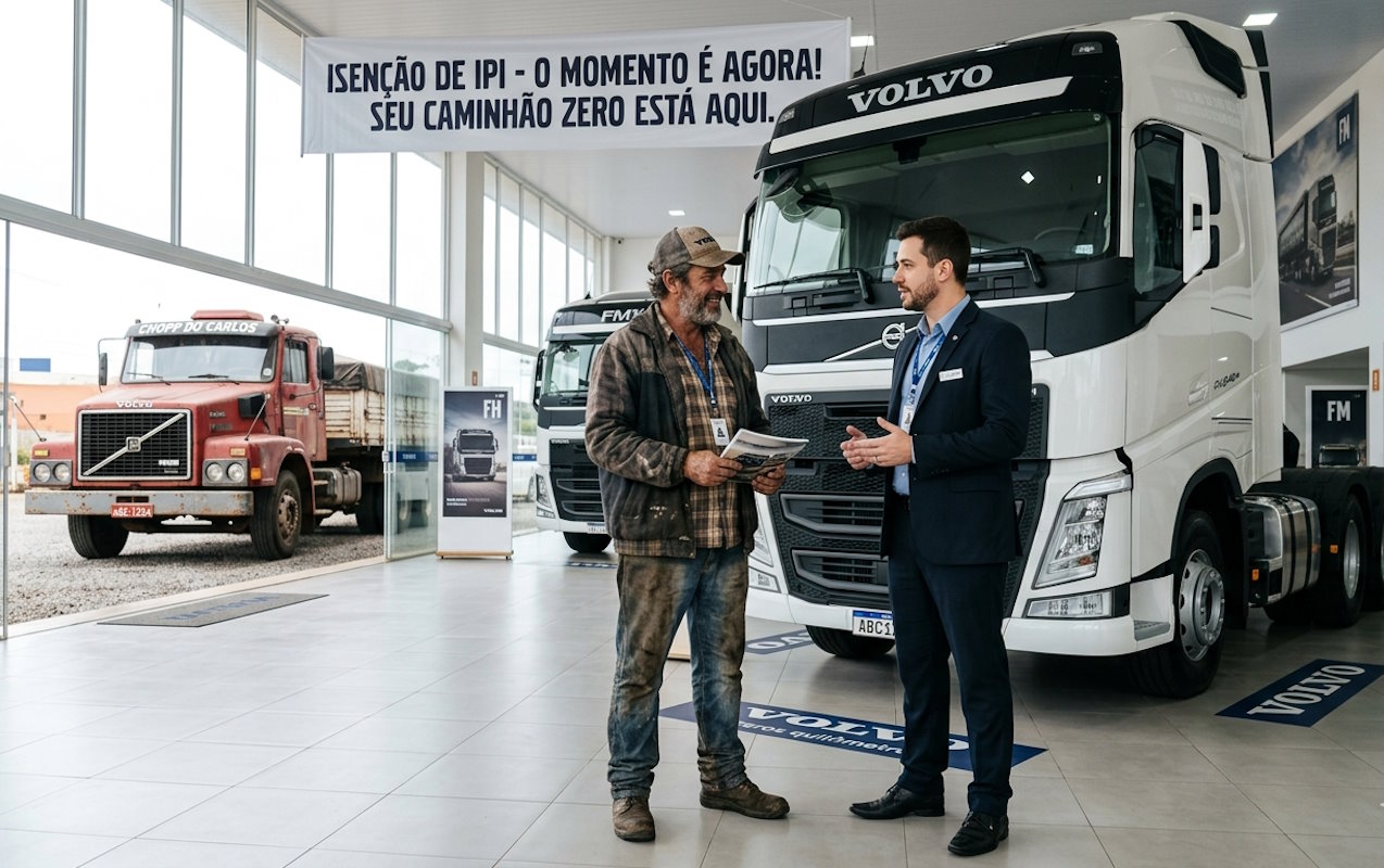 Isenção de IPI para caminhoneiros autônomos é aprovada em comissão da Câmara