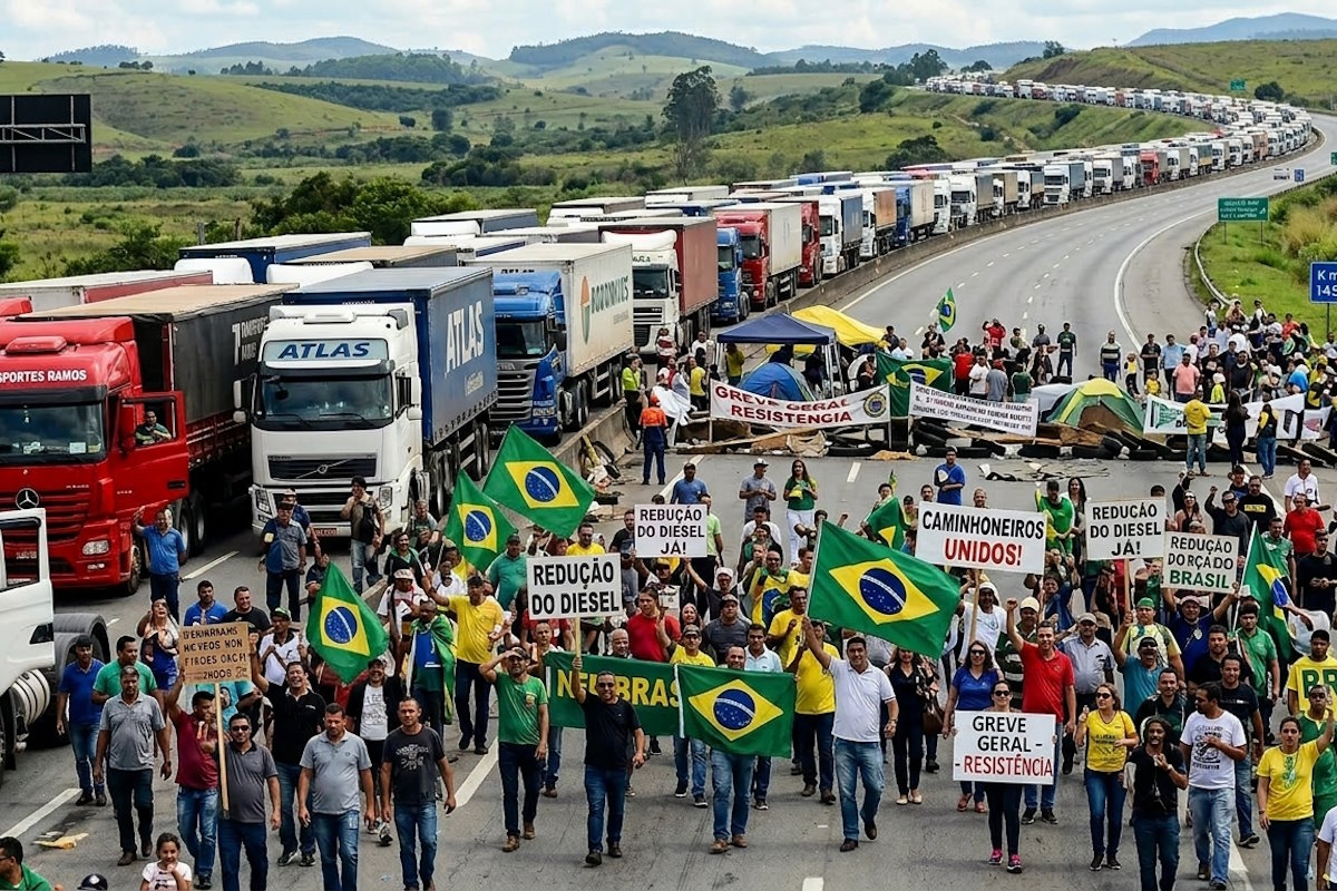 Sem liderança, caminhoneiros são favoráveis à nova greve