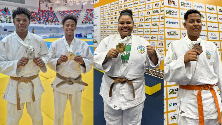 Judocas do MA conquistam quatro medalhas no Brasileiro Regional
