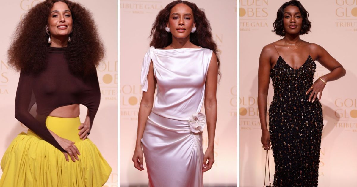 Recortes, all black e mais: tendências do evento do Globo de Ouro no Rio