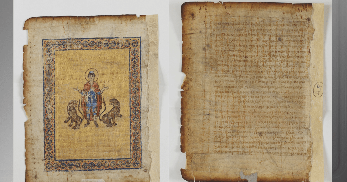 Página perdida de manuscrito de Arquimedes é encontrada na França