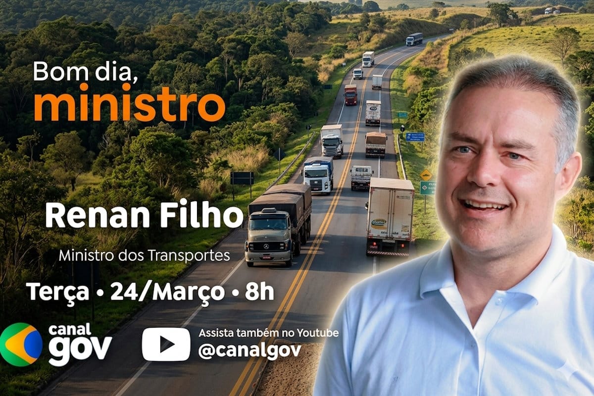 Ministro Renan Filho detalha Medida Provisória que amplia proteção aos caminhoneiros