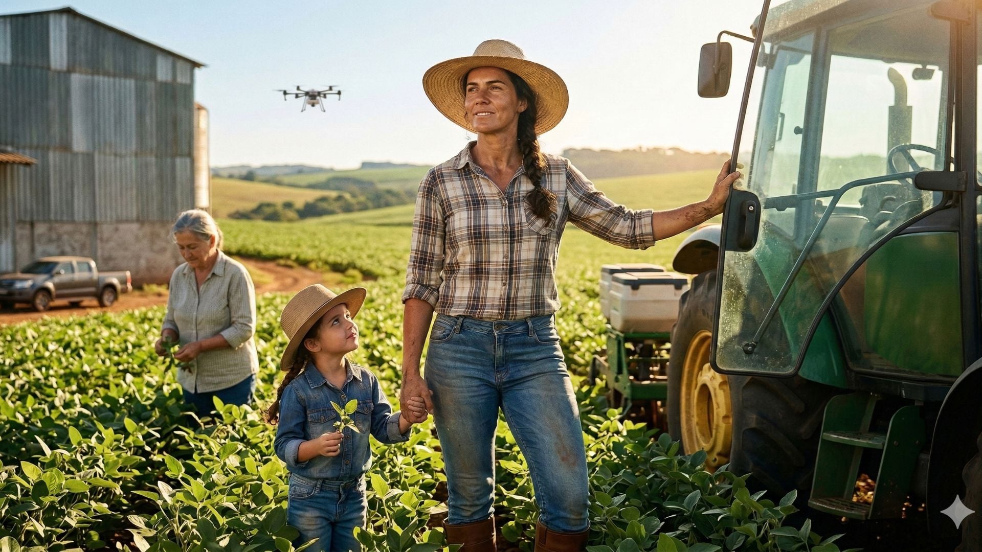 A força das protagonistas do agro