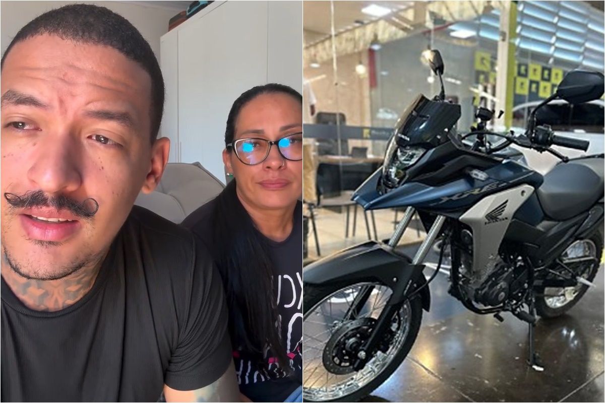 Cantor faz apelo após ladrões renderem esposa e levarem moto…