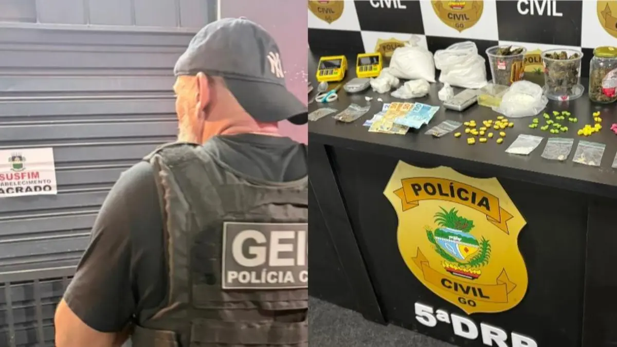 Estrangeiro é preso por manter ‘supermercado’ de drogas, em Goiás