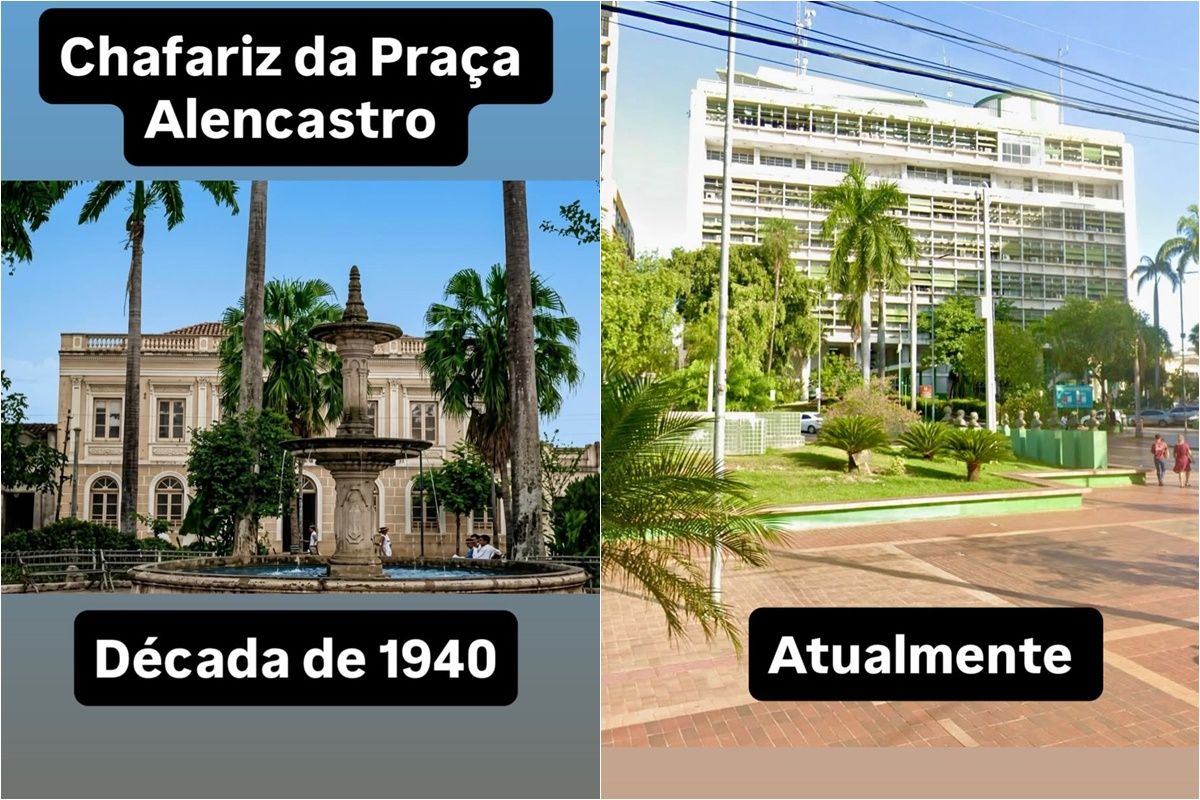 Antes e depois …