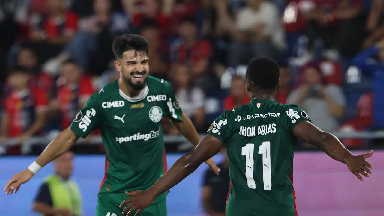 Palmeiras sai na frente, mas Cerro Porteño busca empate na Libertadores