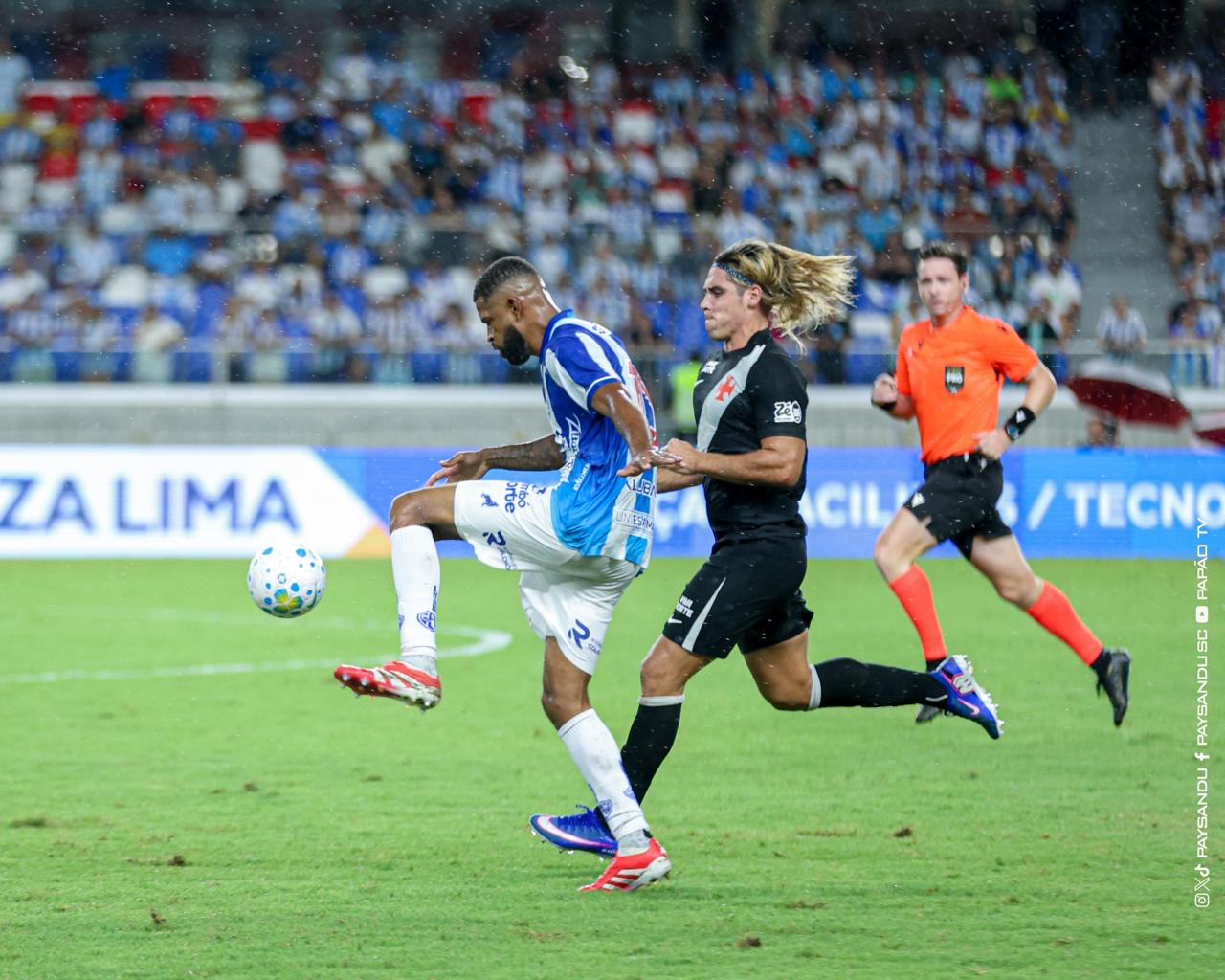 Vasco supera o Paysandu e abre vantagem na Copa do Brasil
