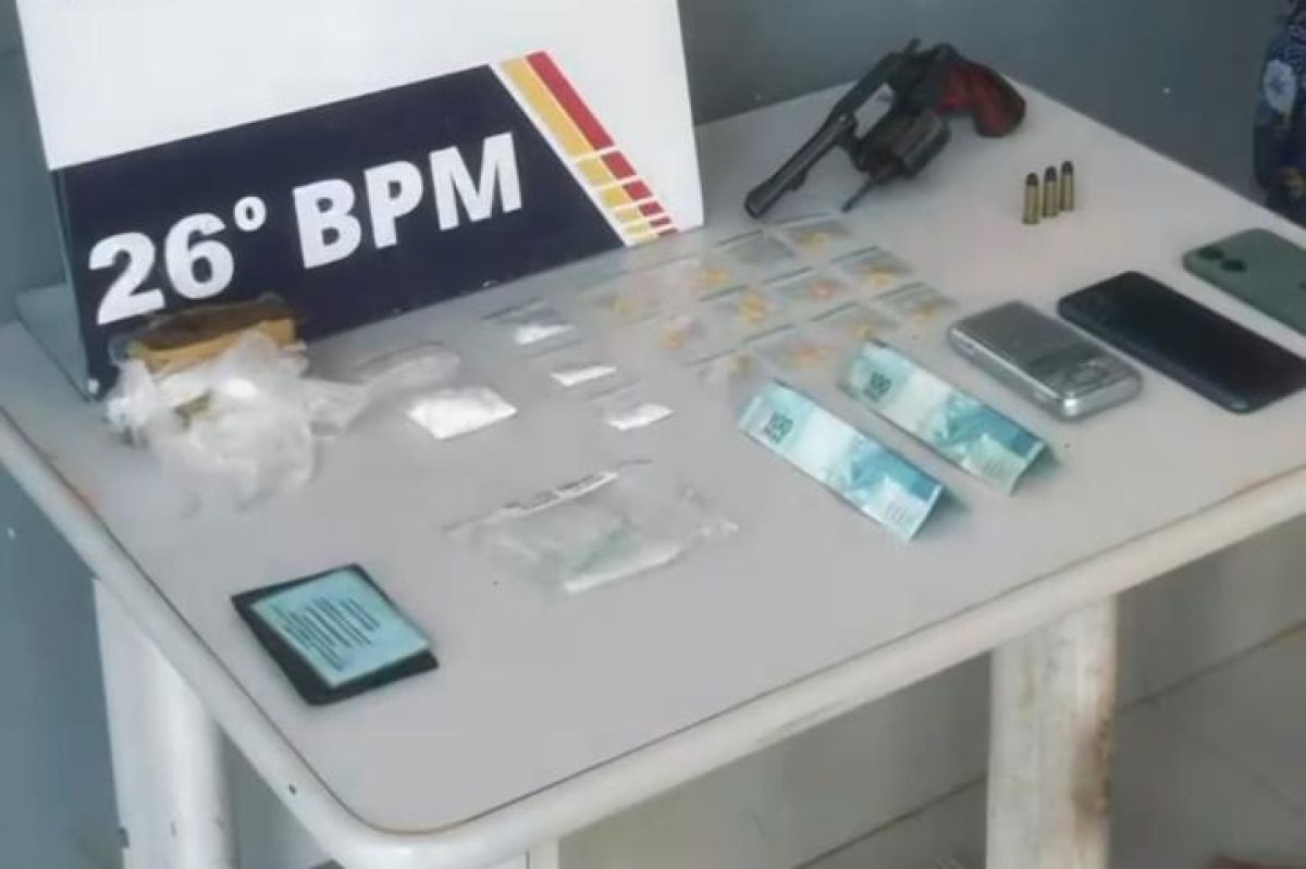 PM prende faccionado por tráfico de drogas e porte ilegal de arma …