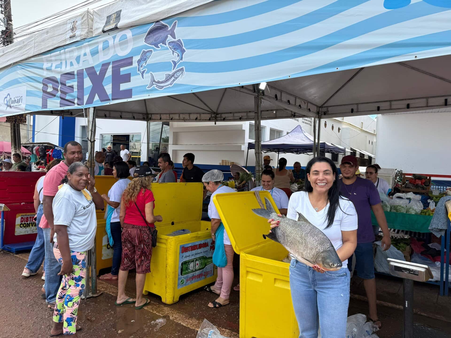 Feira do Peixe fortalece economia e valoriza produtores no Quinari