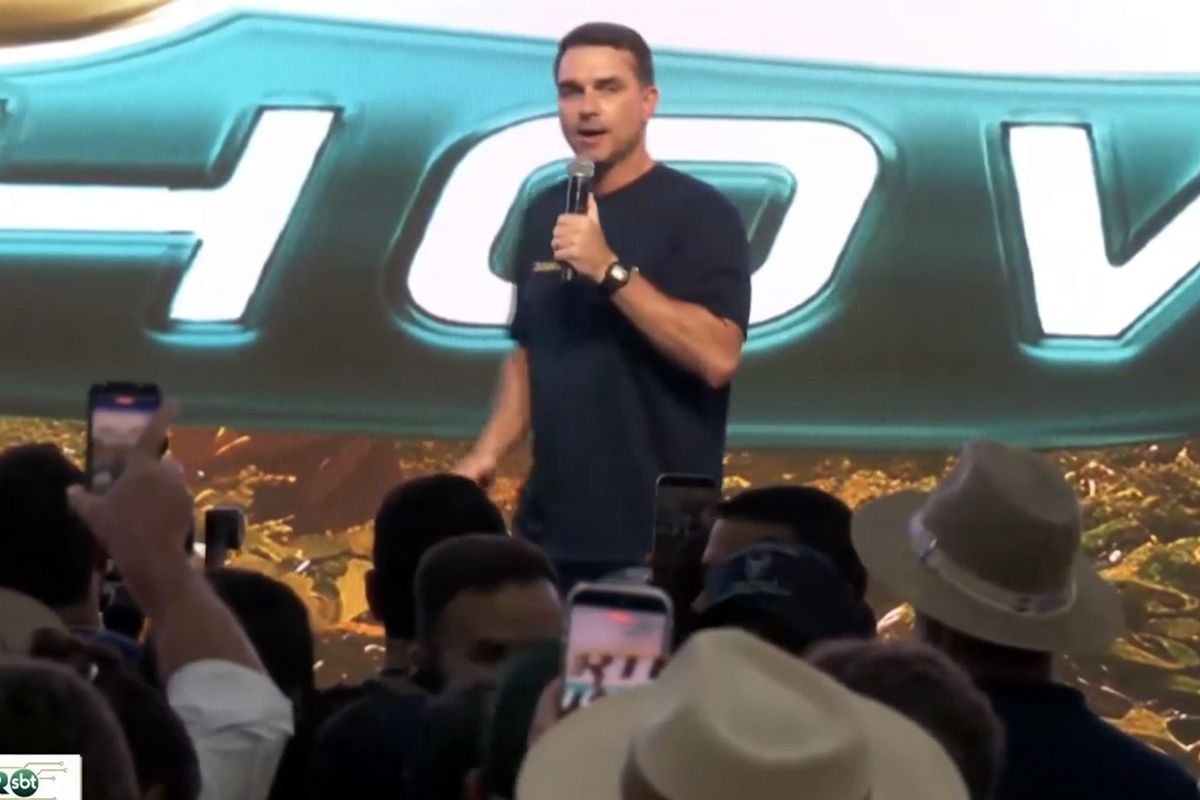 Flávio acena ao agro, promete Ferrogrão e detona PT: Mãos sujas