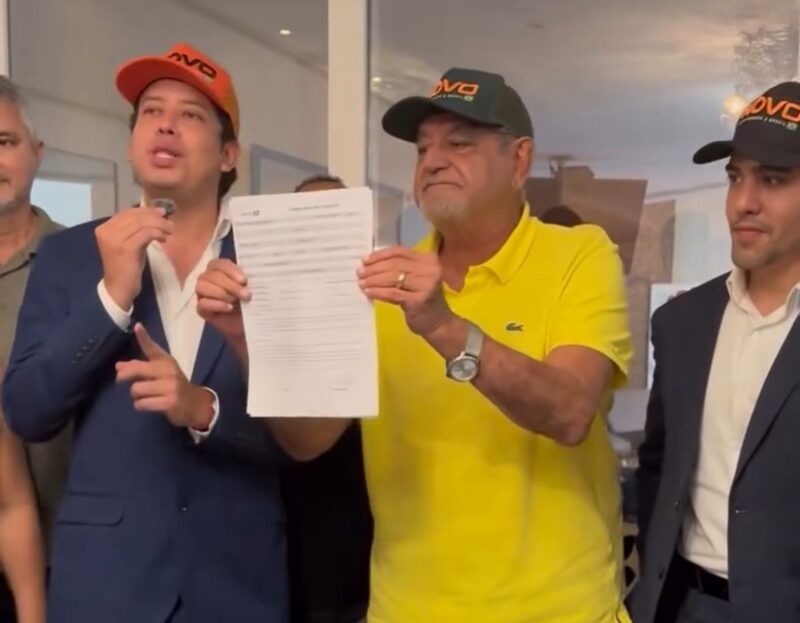 Ex-senador Mário Couto deixa o PL e acerta filiação ao Partido Novo no Pará