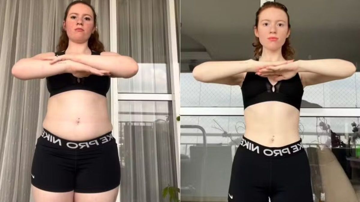 Ex-Carrossel, Victória mostra antes e depois de perder 21 kg