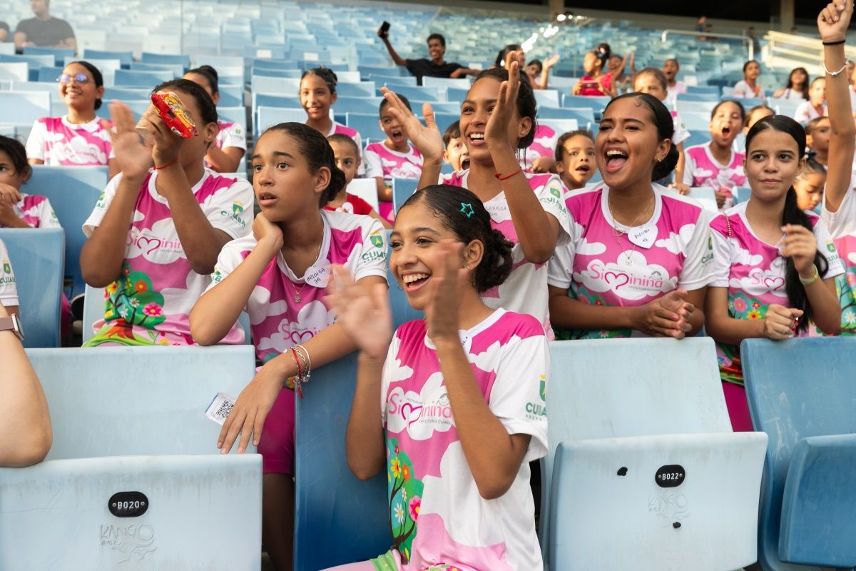 200 Simininas vibram com futebol feminino na Arena Pantanal…