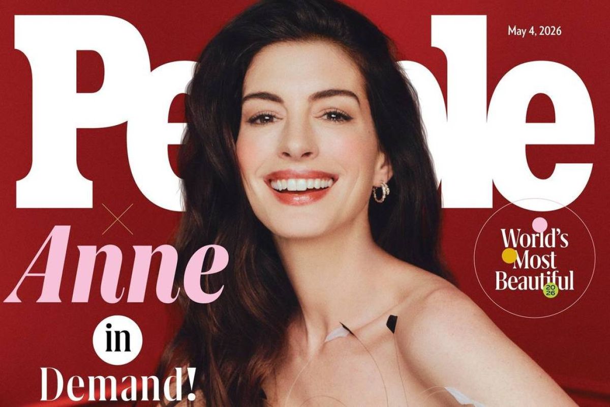 Anne Hathaway é eleita a mais bonita do ano pela revista People…