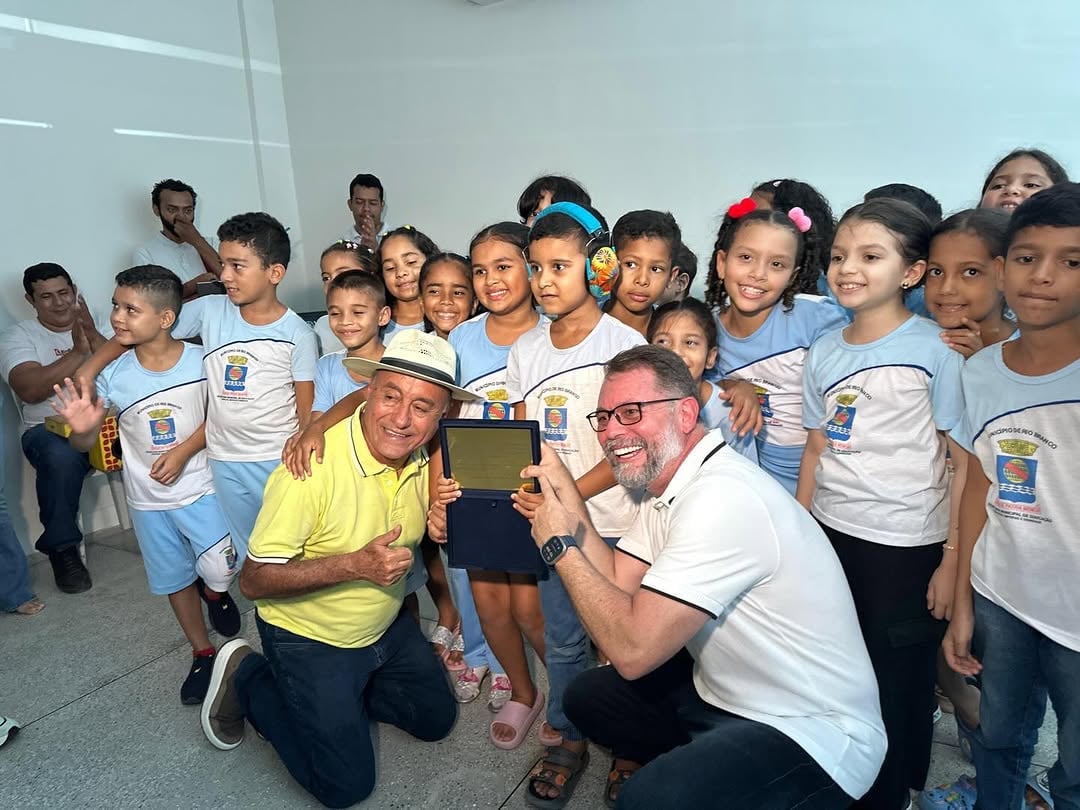 Prefeito Tião Bocalom encerra gestão com entrega de creche no Acre
