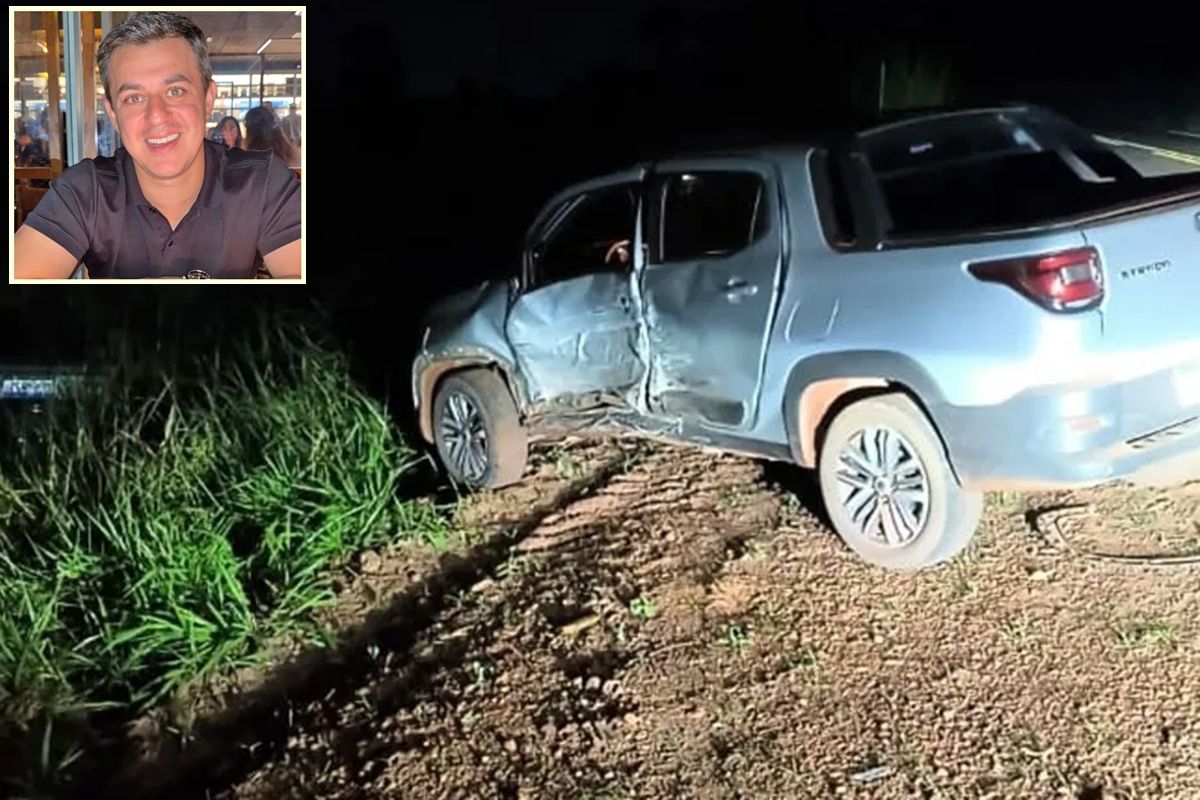 Irmão de deputada capota carro após se envolver em acidente …