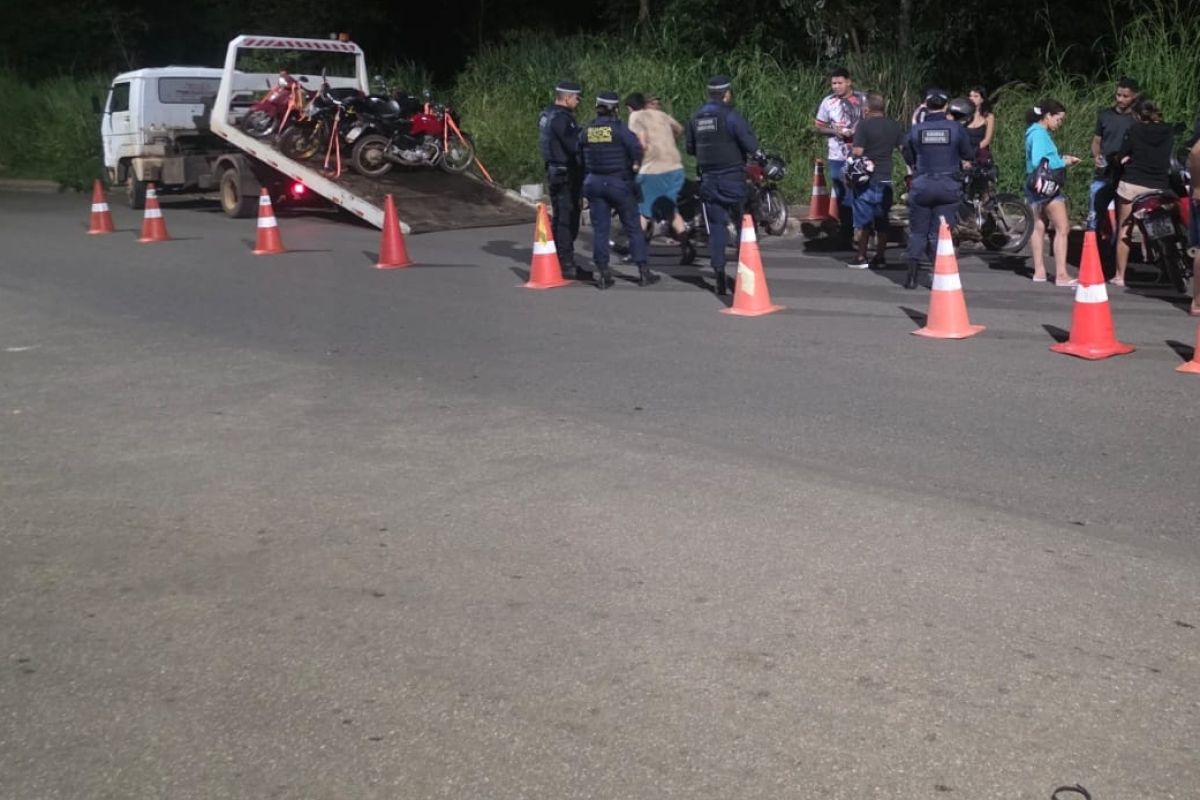 Operação remove 17 motocicletas irregulares em Várzea Grande…