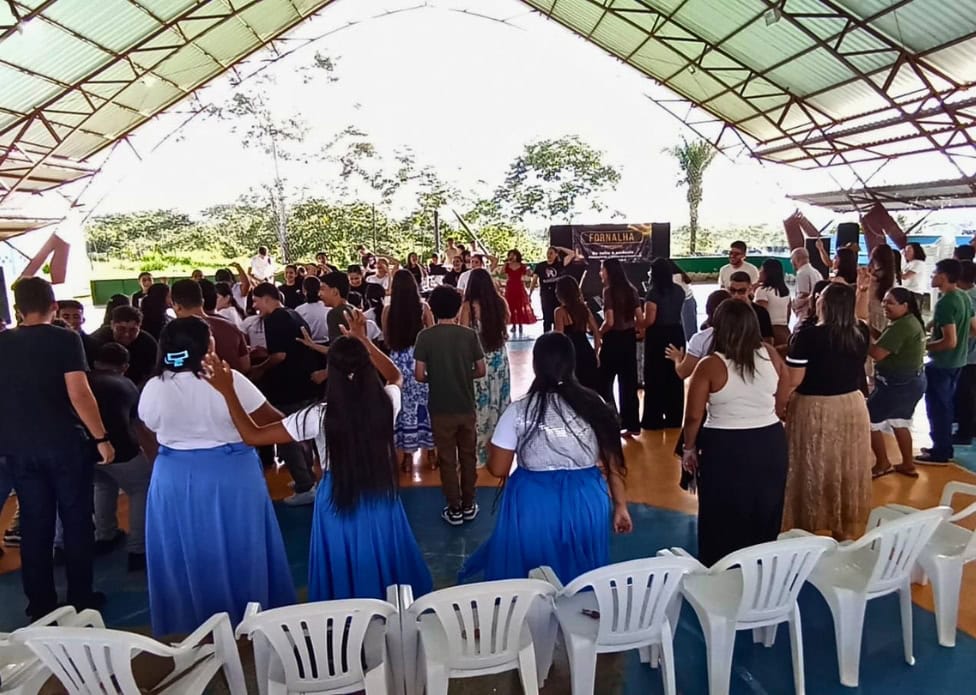 Evento gospel reúne 8 igrejas e cerca de 300 fiéis em Senador Guiomard