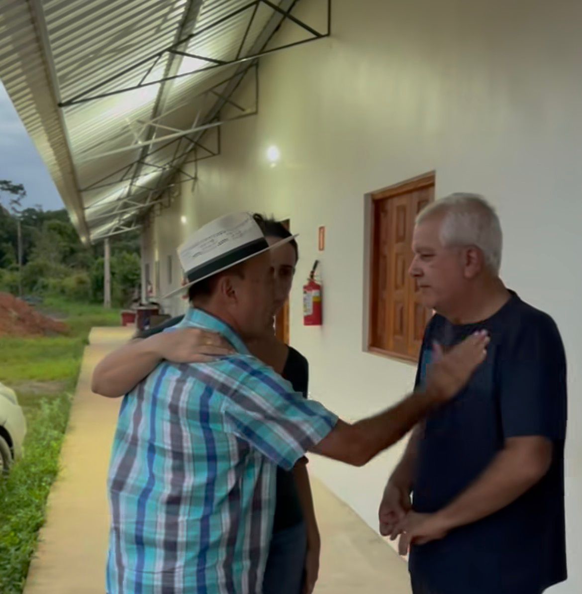 Bocalom e Kelen visitam o “Velho Guerreiro” Normando Sales