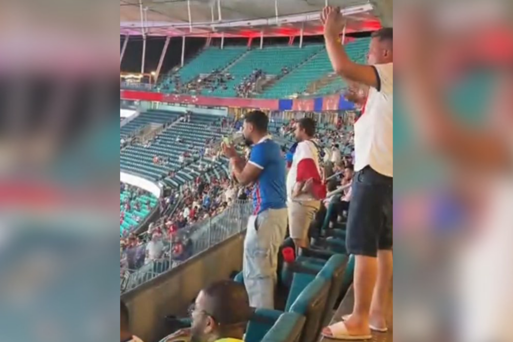 ‘Coringou’: torcida do Bahia aplaude terceiro gol do Remo