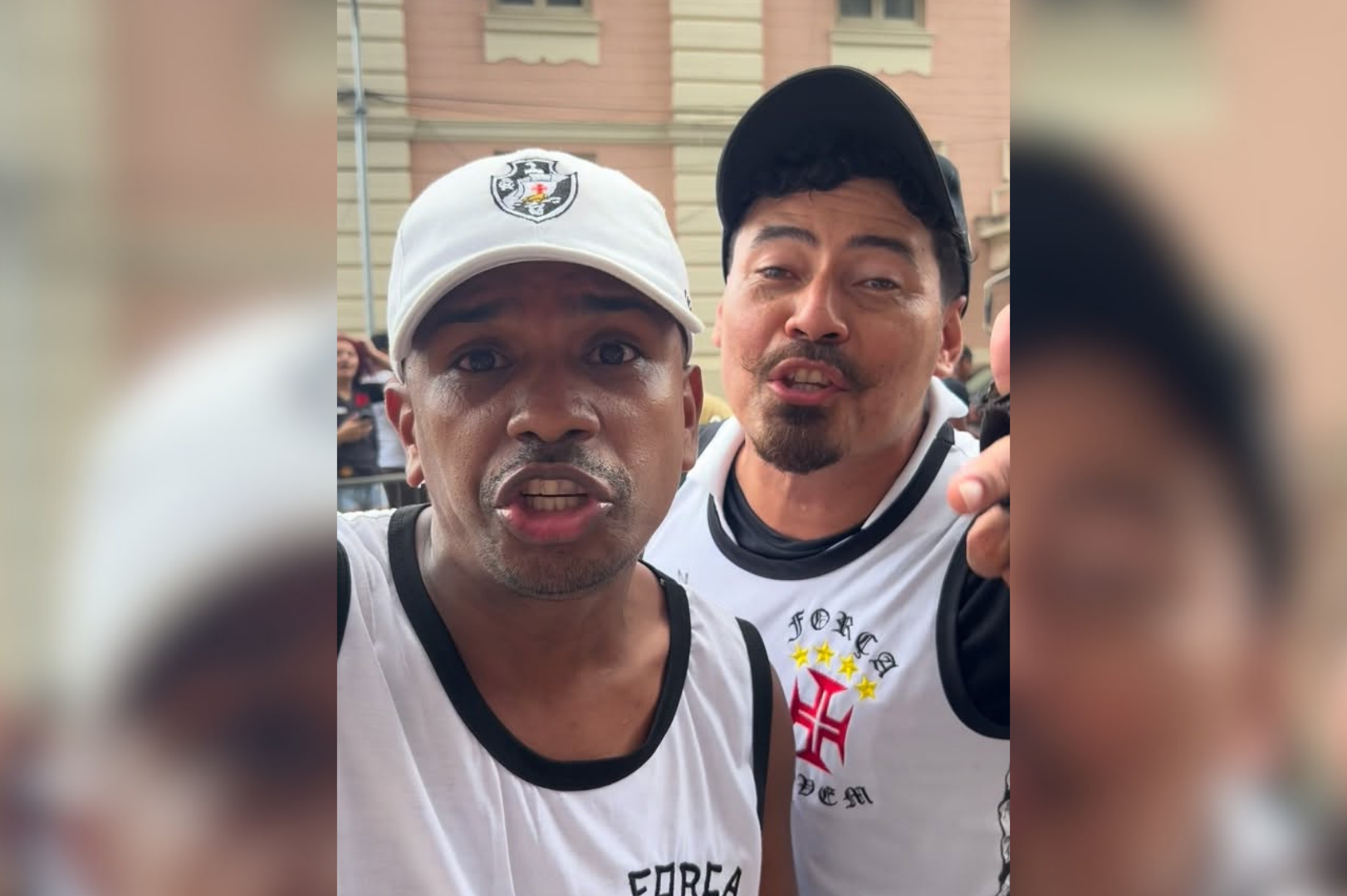 Torcedor do Vasco repercute ao provocar remistas antes de jogo no Mangueirão; assista