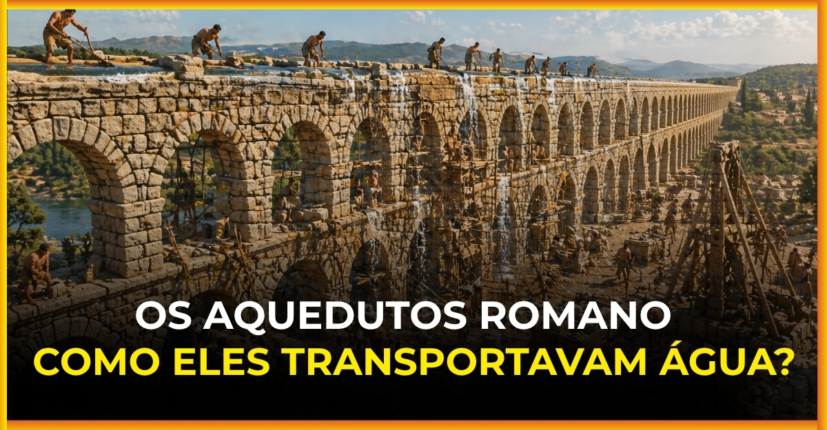 Veja Vídeo: Aquedutos Romanos! a engenharia milenar que levava água a cidades inteiras apenas com a gravidade