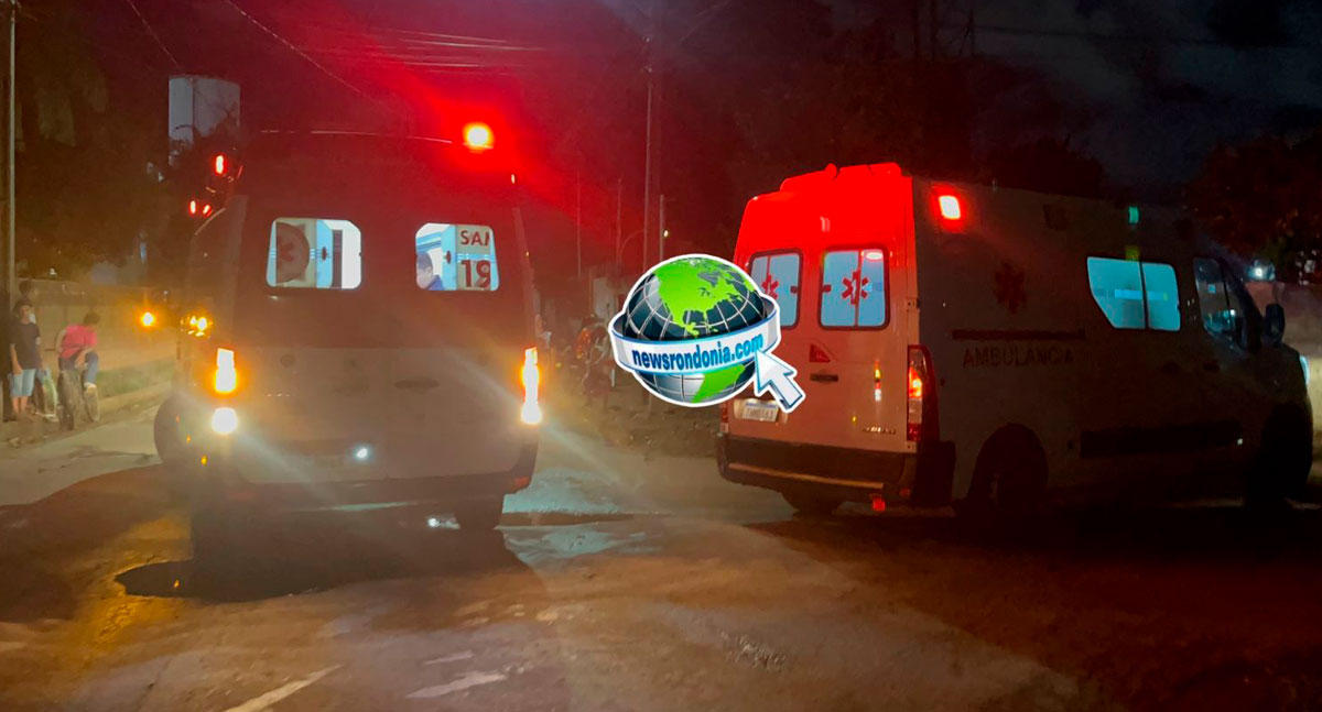 Carro desvia de buraco e bate de frente com moto na zona Leste