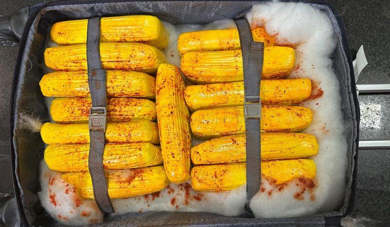 Homem é preso com 37 kg de skunk no aeroporto de Manaus