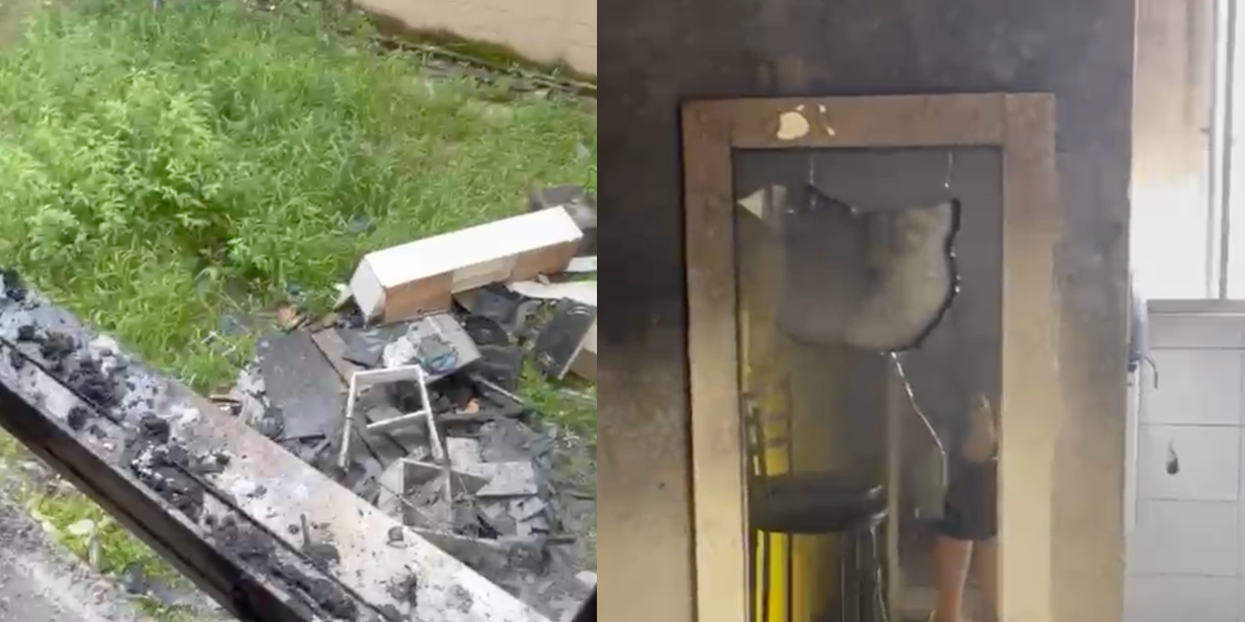 VÍDEO: Veja como ficou apartamento após incêndio em Marituba