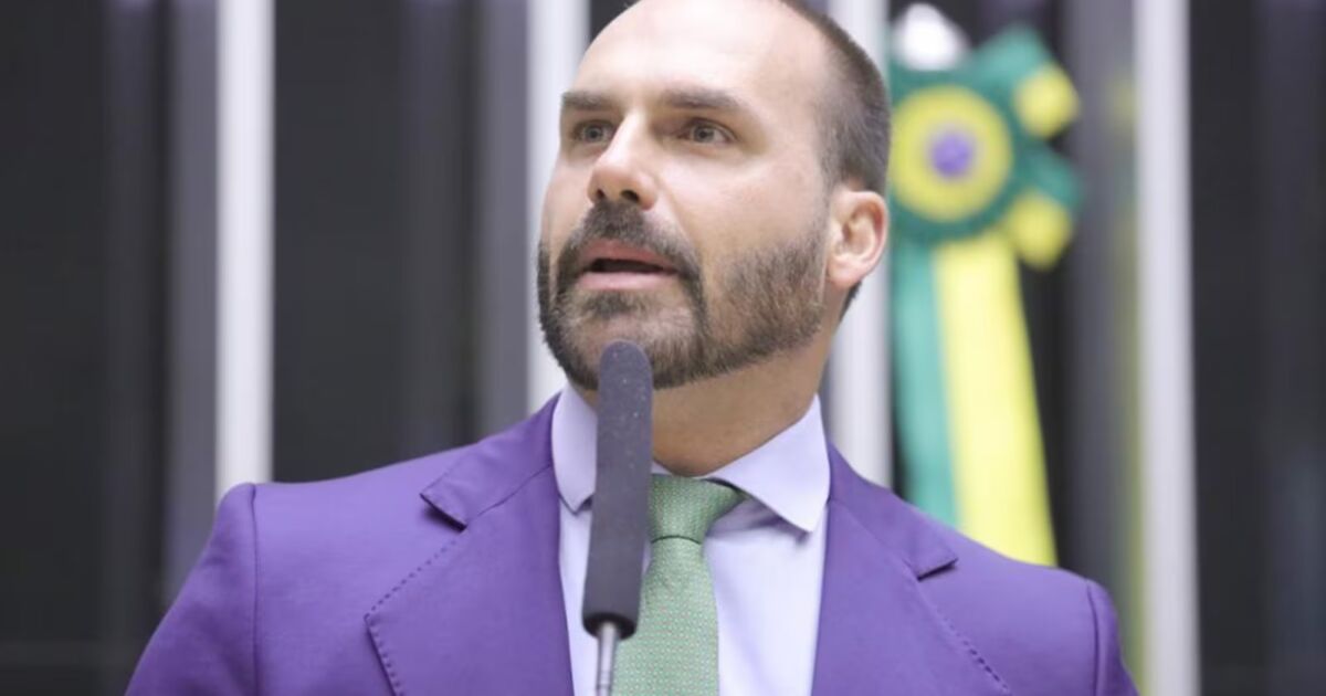 Réu em ação do ‘tarifaço’, Eduardo Bolsonaro falta a interrogatório no STF