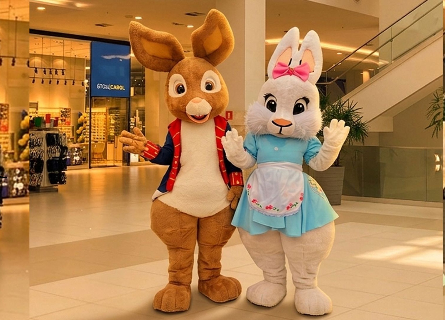 Golden Shopping Calhau encerra programação de Páscoa com atividades infantis