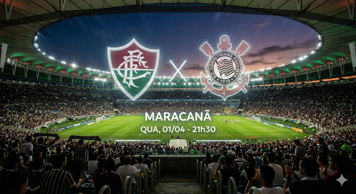 Onde assistir a Fluminense x Corinthians ao vivo hoje? Escalações e TV (1º)